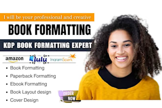 design book formatting paperback formatting and layout, KDP book formatting