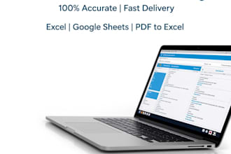 data entry in excel and google sheets with