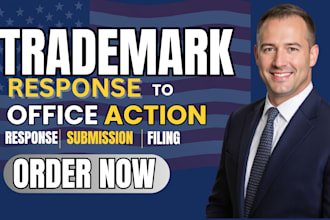 draft uspto trademark office action response and refusal reply