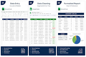 accurate data entry in microsoft excel and google sheets