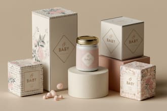 do minimal modern packaging design