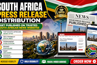 write and distribute your south africa press release to trusted news websites