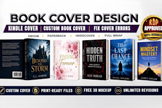 design romance fantasy book cover design kdp cover, fix kdp book cover errors