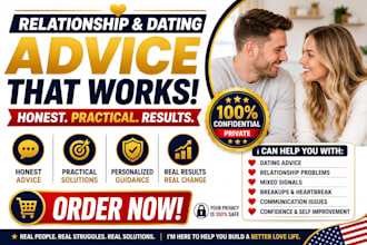 be your personal dating coach and relationship advisor