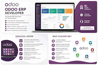 implement customize and integrate odoo erp for your business