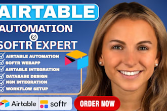 design custom airtable databases and workflow automations