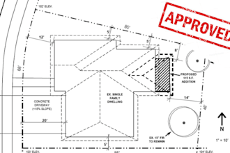 draw site plan and plot plan for city permit approval