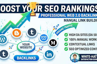 create high quality web 2 0 backlinks