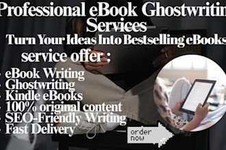 write SEO friendly ebooks for any niche