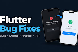 fix bugs and crashes in your flutter app