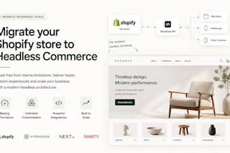 migrate your shopify store to headless commerce