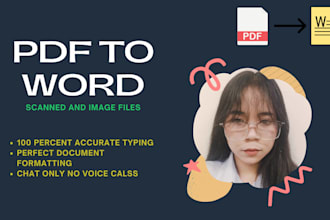 convert picture PDF to editable word document