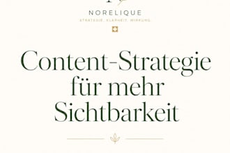 deine content strategie entwickeln
