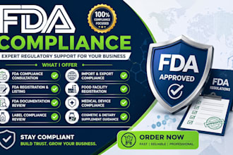 provide fda compliance, fda registration and consulting