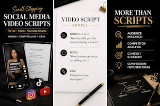 scroll stopping social media video scripts that convert