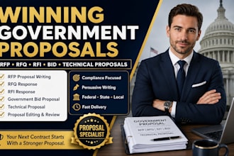 write, edit, and optimize your rfp, rfq, rfi, and government bid proposal