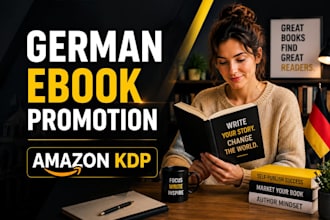do german amazon KDP promotion ebook promotion KDP ads to increase sales