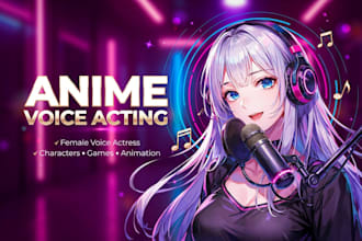 cute anime female voice over actress nsfw erotic actress sultry bedtime edm