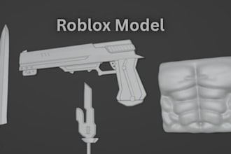 model 3d assets and models for your roblox game