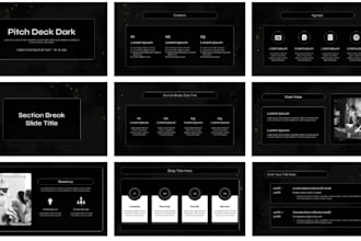 design and redesign urgent powerpoint presentation and pitch deck slides