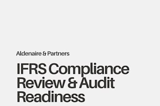 review your financial statements for ifrs compliance and audit