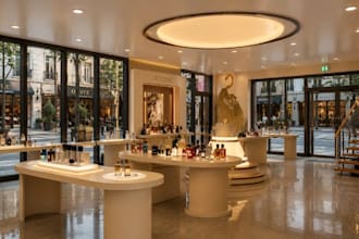 visualize 3d grocery store interior,retail space design,cgi shopping mall render