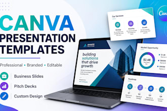 design editable canva presentation templates and business slides