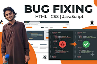 fix HTML CSS bugs and make your website fully responsive