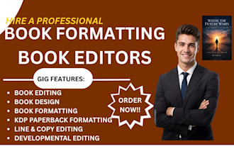 book formatting , ebook , kindle and paperback formatting