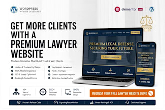 design a professional law firm website