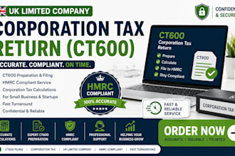file your UK limited company corporation tax return ct600
