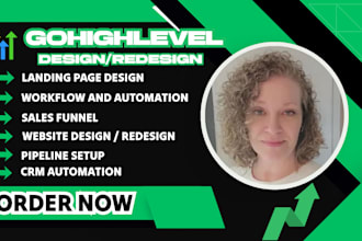 setup gohighlevel automation websites workflows a2p ghl salesfunnel landing page