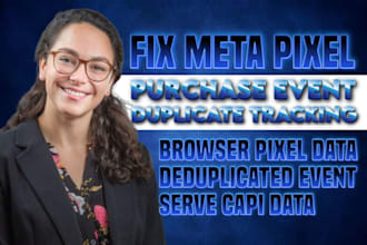 fix meta pixel duplicate purchase events and tracking in events manager