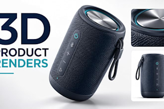 3d product modeling and photorealistic renders for amazon listings