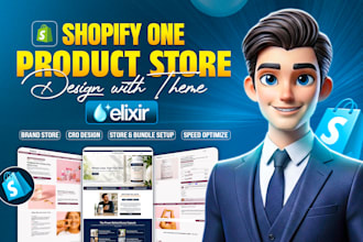install and design high converting your store with elixir theme