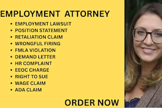 be your ny, ca, texas employment lawyer for eeoc charges and wrongful firing