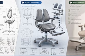 design adhd children chair, classroom chair,  therapy chair, gaming chair