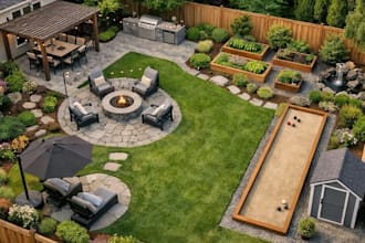 create landscape design, garden design, backyard design and master plan