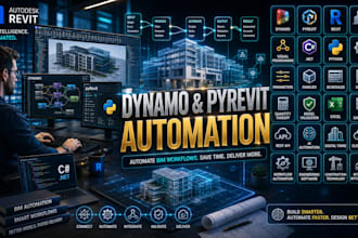 create dynamo script, pyrevit bim automation, revit workflow solutions