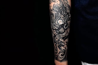 create personalized tattoo design concepts with unique