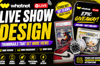 design and promote your whatnot live show to boost viewers and sales