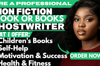 ghostwrite engaging non fiction ebook or books