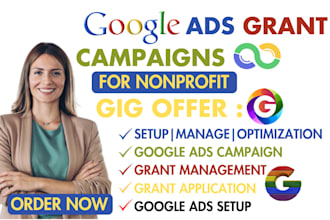 google ads grant campaign goo gle setup manage optimize for nonprofit marketing