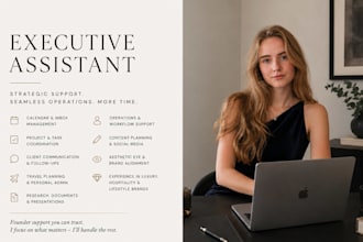 be your executive assistant