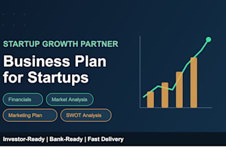 prepare custom and strategic business plan for startup success