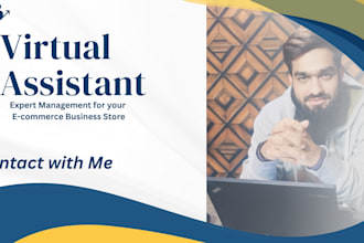 be your ecommerce virtual assistant for hunting, listing and customer support