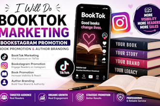 do booktok marketing bookstagram book promotion author branding