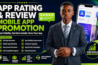 add IOS review, mobile app promotion, app install, app rating, ios app review