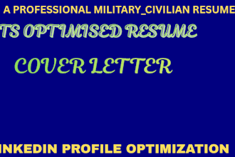craft a military resume, civilian resume, federal and resume writing