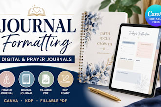 do journal design journal formatting prayer journal digital journal canva design